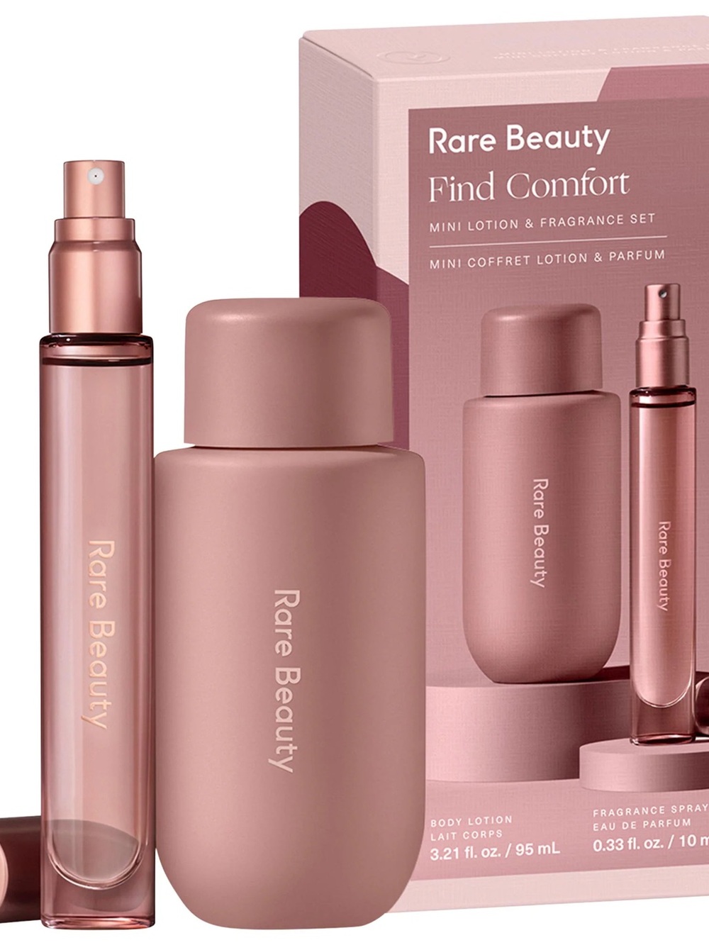 Rare Beauty Find Comfort Mini Lotion & Fragrance Set - Rose